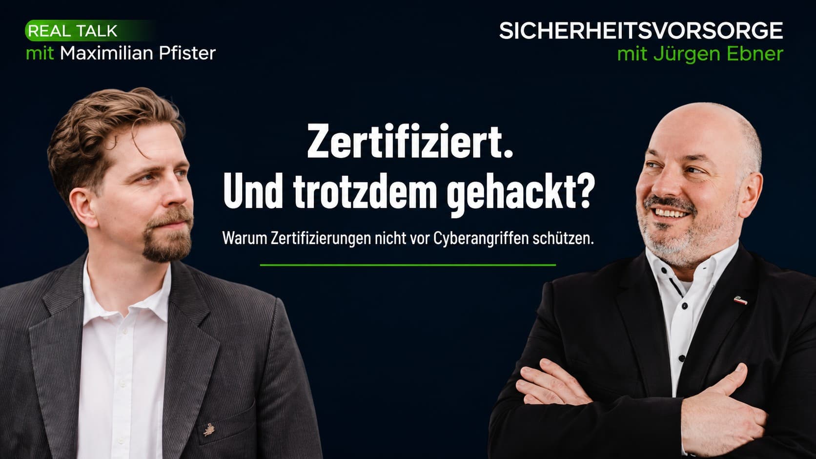 Zertifiziert. Und trotzdem gehackt?
Warum Zertifizierungen nicht vor Cyberangriffen schützen.
